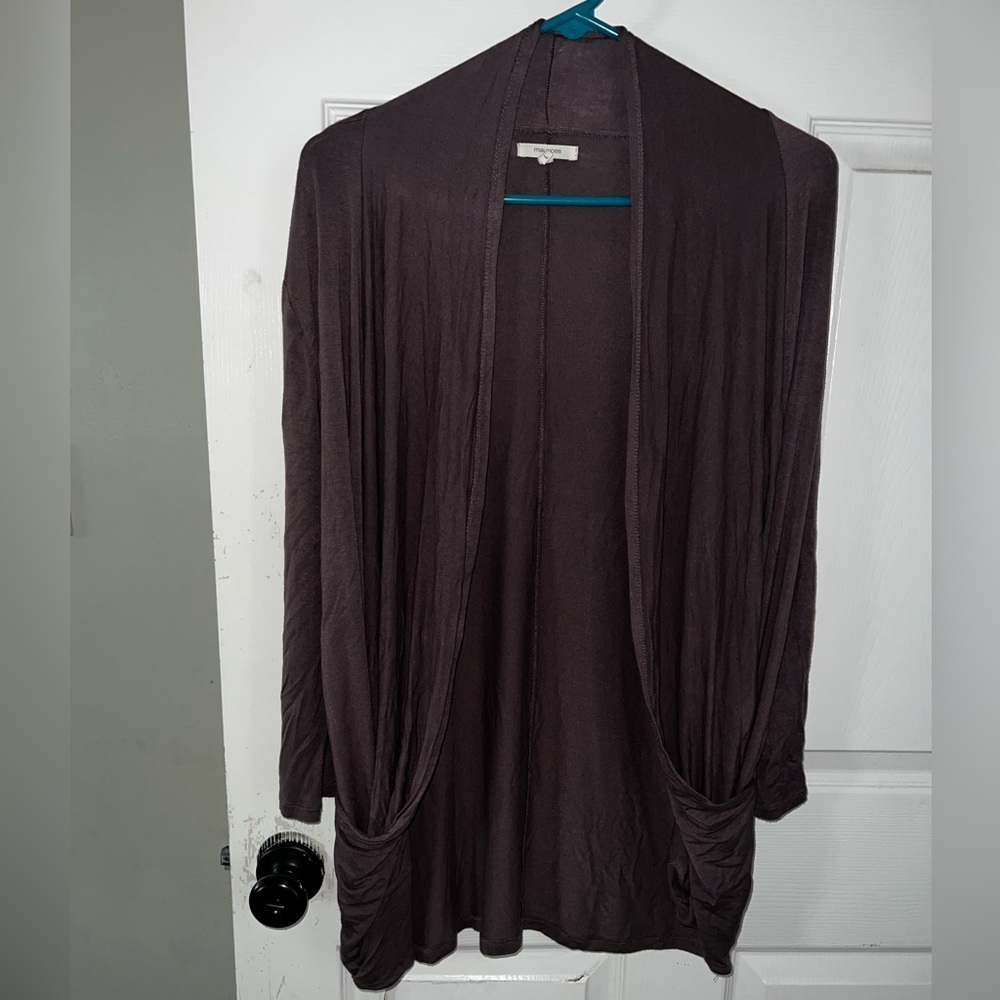 Maurice’s cardigan purple large